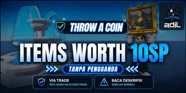 Gambar Product item Worth 10Sp Base Value | Throw A Coin