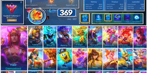 #4002 | 369 Skins | Exalted Collector V | Collector Valir Demonlord | Collector Natalia