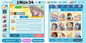 AKUN GETRICH STARTER LEGENDARY AURORA