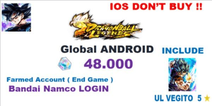 Akun Gacha Dragon Ball Legends Global 10