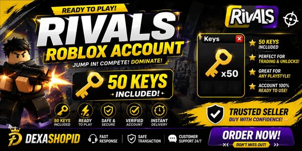 Gambar Product #1 Rivals ACCOUNT (As Shown | 100% Safe | Automatic Delivery)