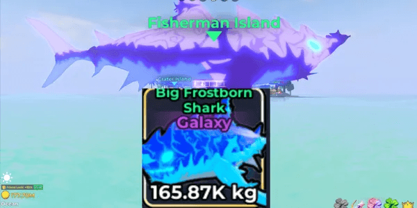 Galaxy Big Frostborn Shark