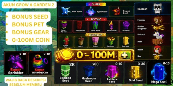 Grow A Garden 2 Account