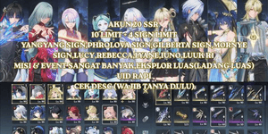 [ASIA] 20 SSR 10 LIMITED + 4 SIGNATURE LIMITED, YANGYANG SIGNATURE, PHROLOVA SIGNATURE, GILBERTA SIGNATURE, MORNYE, SIGNATURE, LUCY, REBECCA, LYANE, IUNO, LUUK R1