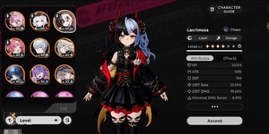 [ Server SEA ] Nanally + Skin + Lacrimosa + Skin + All Standard Characters Complete