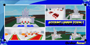 Lumber Tycoon 2 Account BASE INDONESIA WHITE CASTLE