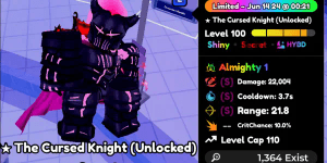 Shiny The Cursed Knight (Unlocked)/Shiny Igris Evo Trait Almighty