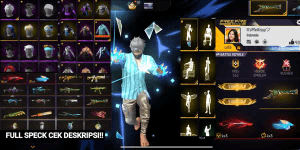 FREE FIRE SULTAN ACCOUNT READY FOR RANKED GOOD WEAPONS VERY CHEAP