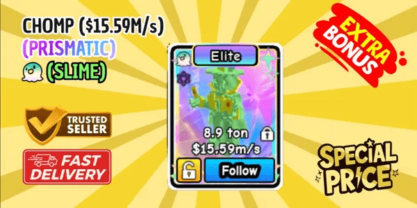 PET 15M/s (ELITE SLIME CHOMP) | Build A Zoo
