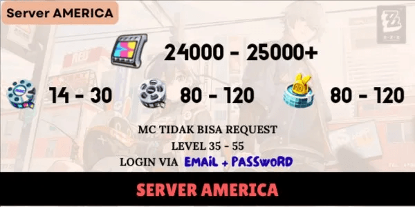Akun Reroll SIAP GACHA Starter [America] - 1