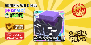 SLIME ADMIN'S WILD EGG | Build A Zoo