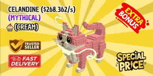 CREAM CELANDINE ($268.362/s) | Build A Zoo