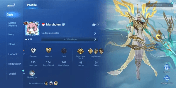CHEAP & GUARANTEED SULTAN SKIN HOK ACCOUNT