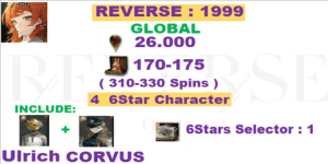 Gacha Account Reverse 1999 Global 02