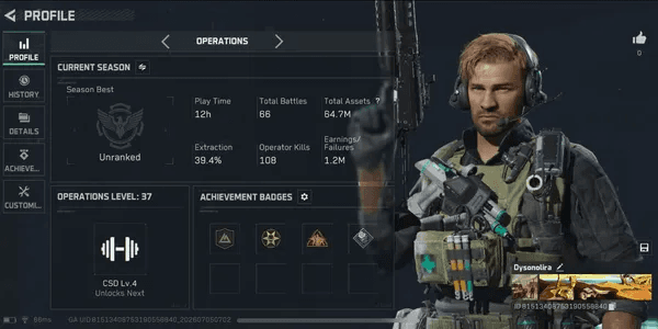 Delta Force account ready to play #DEL15