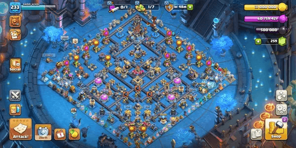 3 SCENERY | TH18 FULL MAX | EXP 233 | Kadek Wisnu | HERO 106 110 95 83 55 25 | GEMS 259 | CN 500