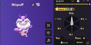 SSS Wispuff Starter Account - Evomon