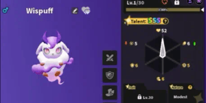 SSS Wispuff Starter Account - Evomon