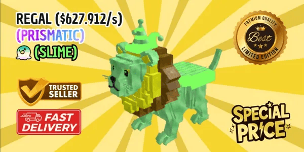 PET LIMITED!!! - SLIME REGAL ($627.912/s) | BUILD A ZOO