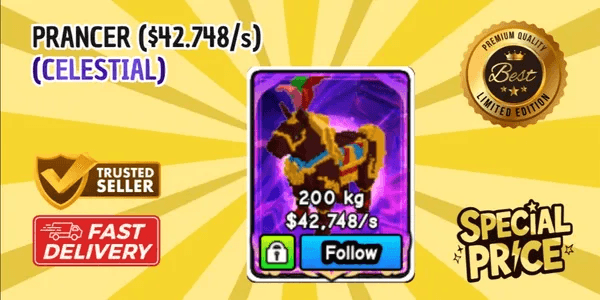 PET LIMITED!!! - PRANCER ($42.748/s) | BUILD A ZOO
