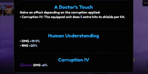 الطبيب Corrupted 4 God ستات