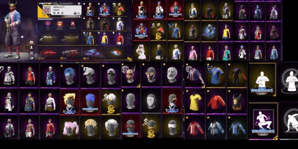 Gambar Product ID 8 DIGIT, 3 EVOGUN, 2 LEGENDARY BUNDLE, HAS ELITE PASS S1 BUNDLE, FOOTBALL STAR, SUPER VOID, FIERY CHARGER, BRAZIL 2026, EMBER FRACTURE ETC