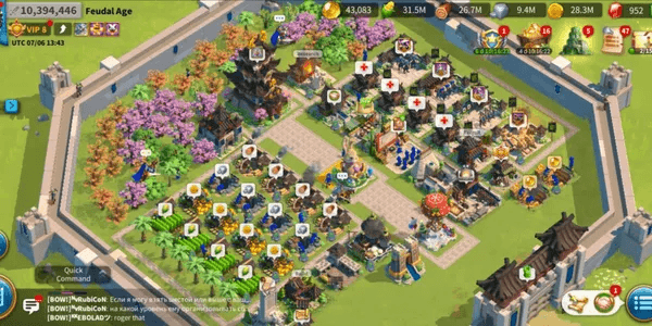 AKUN RISE OF KINGDOMS VERY GG FULL GUARANTEE