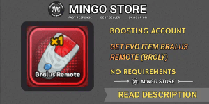 Joki Get Bralus Remote EVO ITEM (BROLY) | Anime Squadron