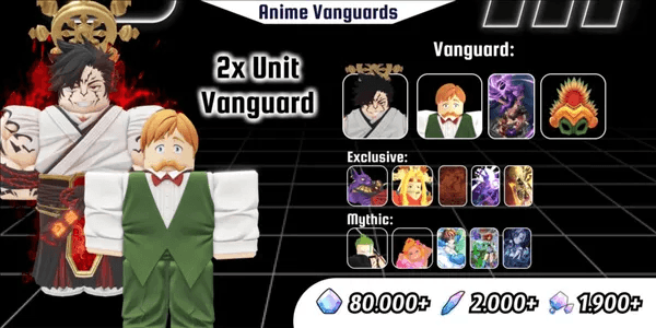 Account Anime Vanguards #1
