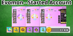 Evomon - Starloop Shiny SSS Primatic - Starred Account