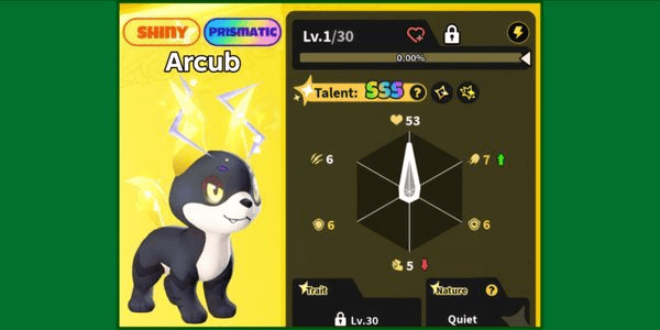 Gambar Product Arcub shiny SSS account