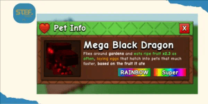 Mega Rainbow Black Dragon