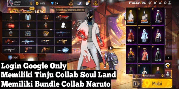 Gambar Product Newbie Level 20 Safe & Trusted 100% Free Fire Account