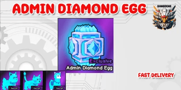 Admin Diamond Egg Catch And Tame!