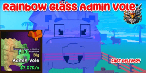 Rainbow Glass Admin Vole Catch And Tame!