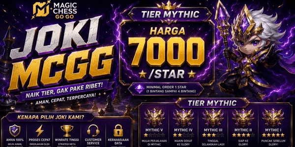 4 Star Joki Magic Chess: Go Go Rank Mythic