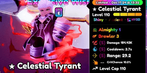 Shiny Celestial Tyrant (EVO) Almighty Double Trait