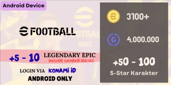 Reroll Account eFootball [Android] - 7