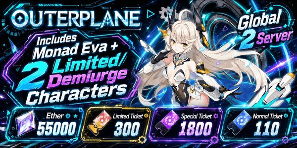 Gambar Product Akun Gacha Ether Outerplane Outer Plane Deluxe Edition