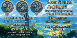 Starter Account Request Shiny SSS - Evomon