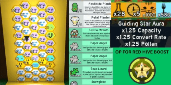 FUZZY GUIDING ALT [LEVEL 20] FOR RED HIVE [PEPPER PATCH] [PETAL PLANTER UNLOCKED]