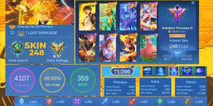 #70 CHEAP MOBILE LEGENDS ACCOUNT