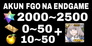 SQ FGO NA ENDGAME ACCOUNT READY GACHA + FREE SSR