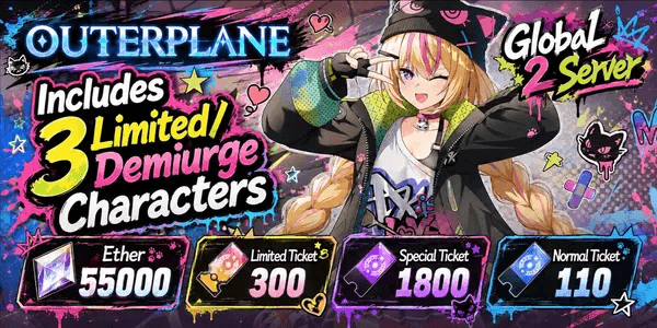 Outerplane First Edition Ether Hoard Account