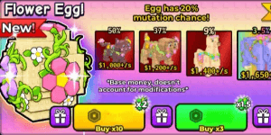 FLOWER EGG x10 | Catch And Tame!