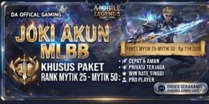 Paket Rank Mythic 25-Mythic 50