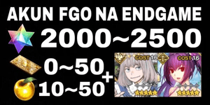 FGO NA Reroll Account Ready for Gacha + Free SSR