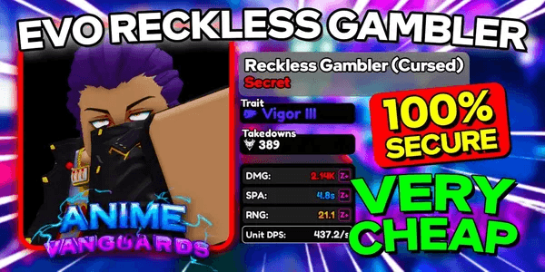 Reckless Gambler (Cursed)