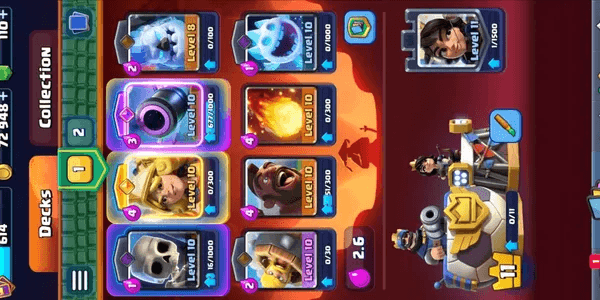 Fortress King level 11 With Evo Card Cheap only