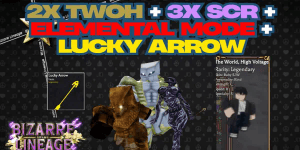Account 2x The World Over Heaven + 3x Silver Chariot Requiem (Bizarre Lineage)
